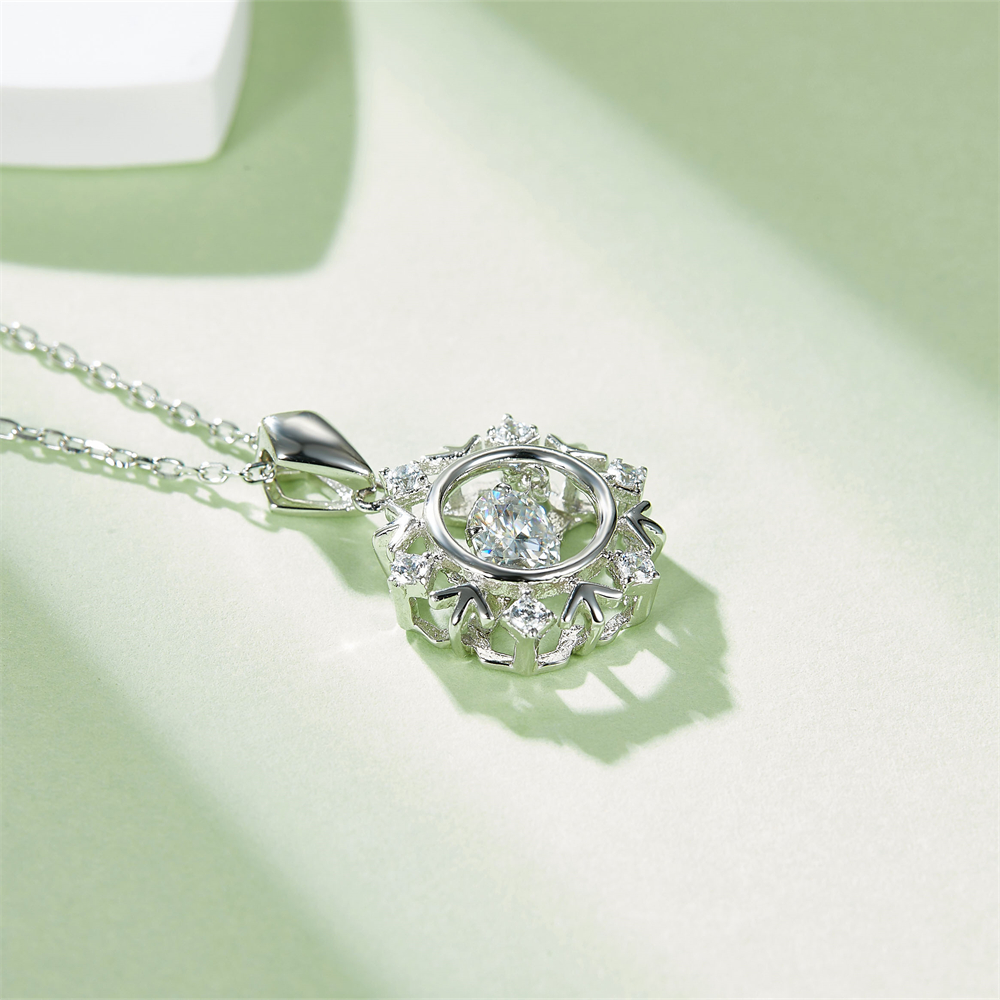 Graduation Moissanite Necklace