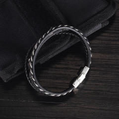 Leather Slip Knot Bracelet