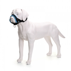 Pet Various Sizes Thick Padded Velvet Comfortable Training Adjustable Dog Muzzle