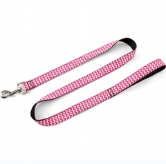 Wavy Pattern Fabric Hot Sales Strong Pet Nylon Lead Dog Leash