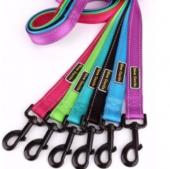 Personalized Custom Safety Reflective Nylon Pet Products Dog Leash