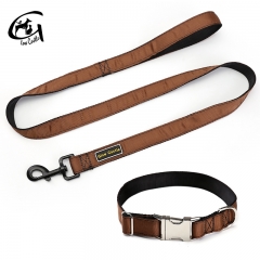 High Quality Private Label Custom Nylon Pet Dog Collars And Leashes Collar Leash Set