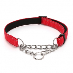 Neoprene Nylon Training Chain Clasp Martingale Fashion Hunting Reflective Hardware Slip Dog Collar