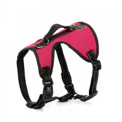 New Extra Handle Reflective Soft Comfortable Neoprene Training Adjustable Pet Dog Harness