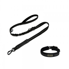 Dog Thick Neoprene Padded Designer Training Reflective Nylon Heavy Duty Soft Collars And Leash Set