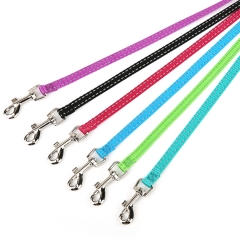 Air Mesh Padded Handle Puppy Dog Cat Lead Personalized Reflective Nylon Leash