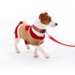 Christmas New Heat Transfer Printing Dog Collar Custom Pattern Pet Suppliers Designer Dogs Collars