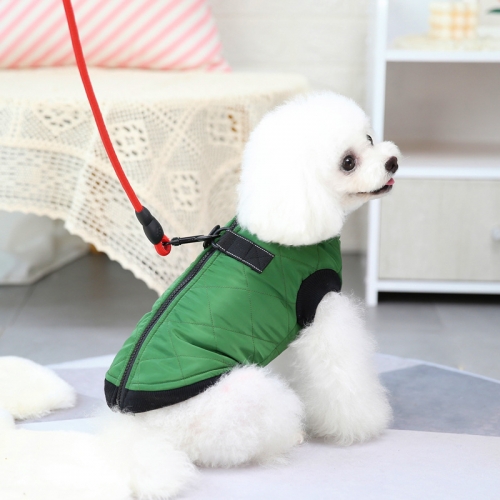 Dogs Vest Puppy Small Medium Zipper Pets Clothes New Clothing Wholesale Suppliers Apparel Shirts Cotton Pet Designer Dog Clothes