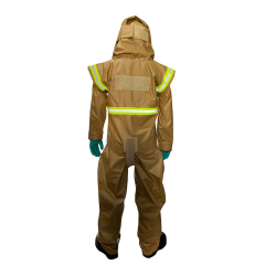 Nuclear contamination protective suit