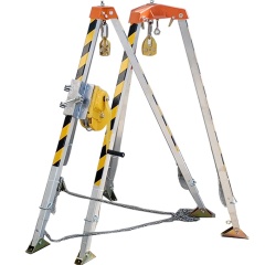 Firefighting rescue tripod