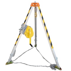 Firefighting rescue tripod