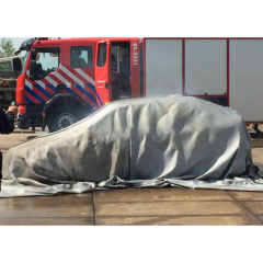 Fire blanket in large size for vehicles electric cars and forklifts