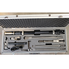 Manual percussive rescue tool kit