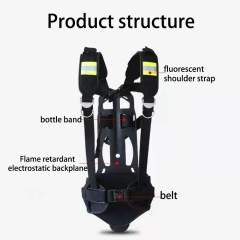 Positive pressure air compressed respirator gas mask(SCBA )