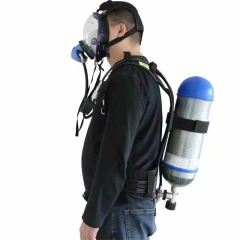 Positive pressure air compressed respirator gas mask(SCBA )