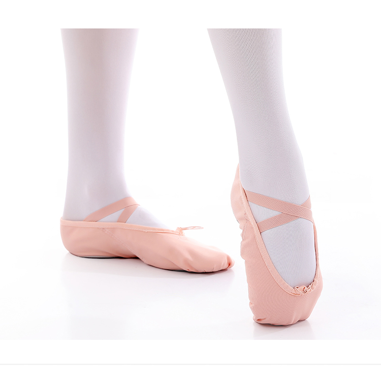 Canvas Split Sole Ballet Shoes