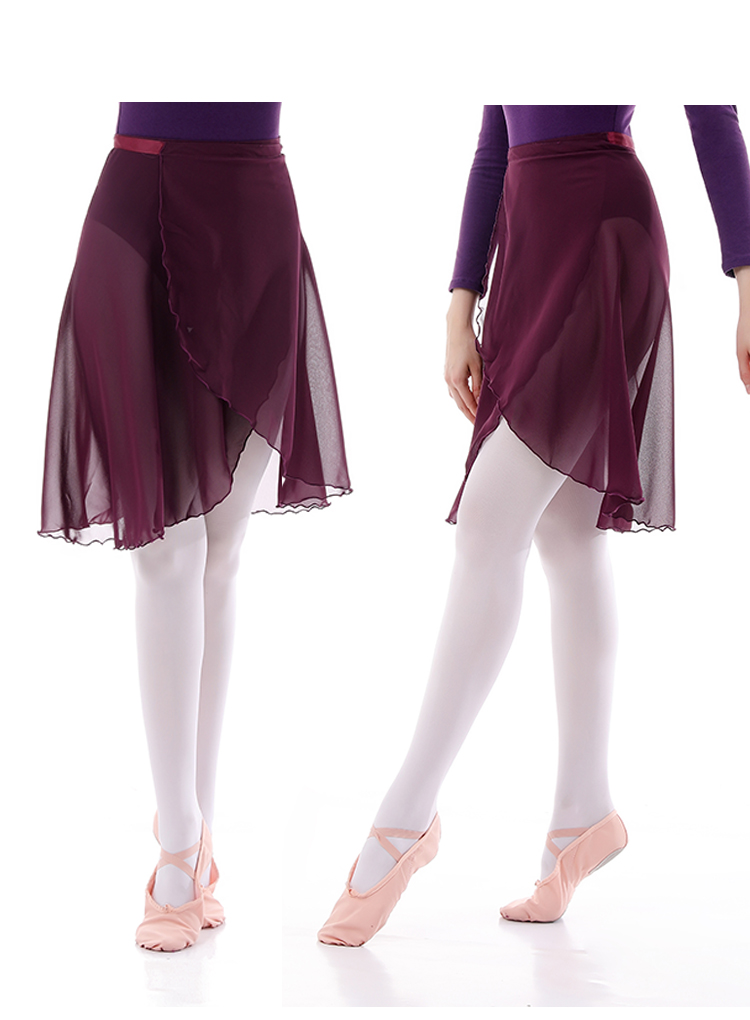 Adult Long Chiffon Ballet Skirt