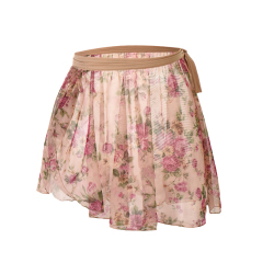 Floral Ballet Wrap Skirt