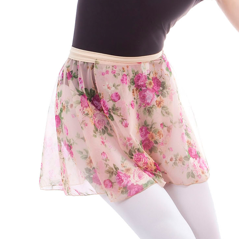Floral Ballet Wrap Skirt