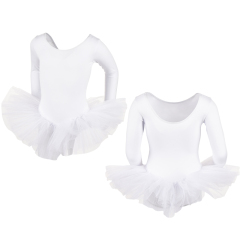 Long Sleeve Ballet Tutu Dress