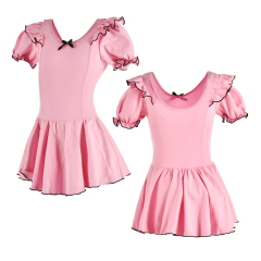 Short Sleeve Ballet Dress