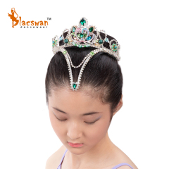 Green Esmeralda Ballet Headpiece