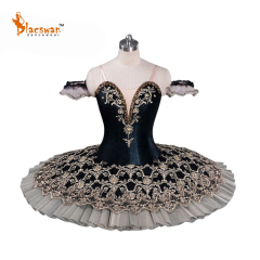 Black and Gold Pancake Tutu