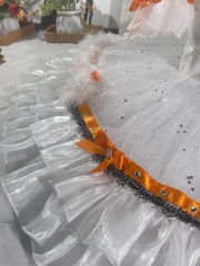White Cat Pancake Tutu