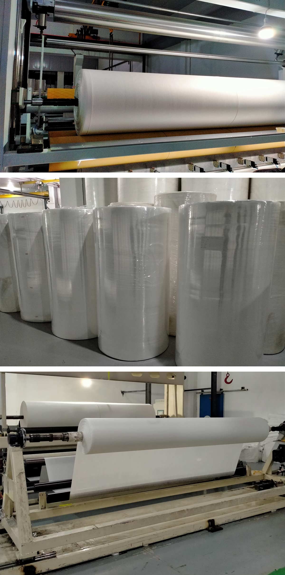 Spunlace Nonwoven Fabric For Wet Wipes workshop