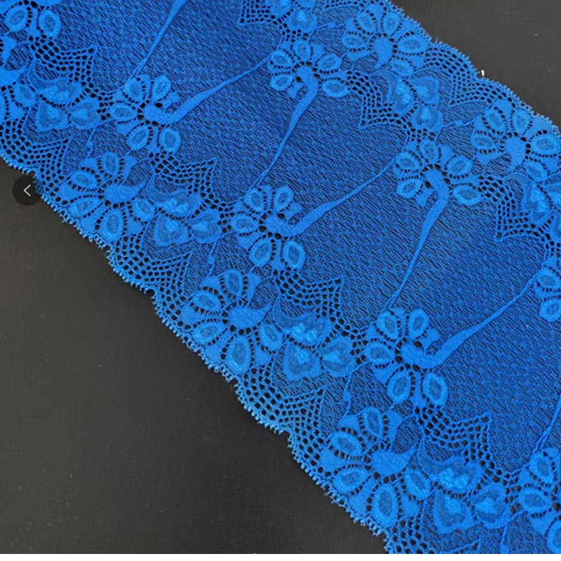 Nylon Lace Fabric blue