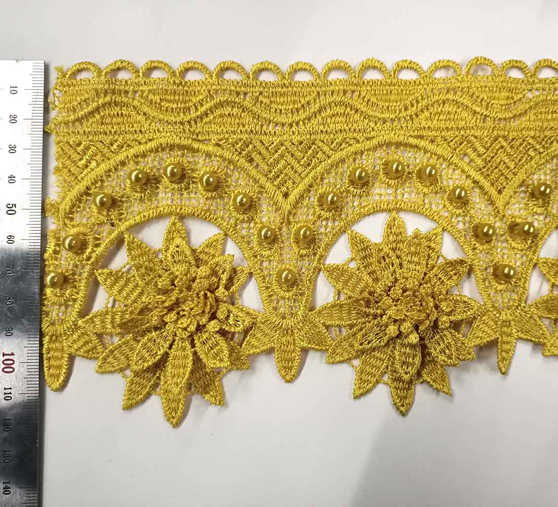 beaded lace trim