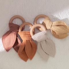 Wooden Teether Made by Remnants Baby Teether Bacelent