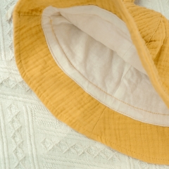 100 Organic Muslin Handmade Toddle Fashion Bucket Hat