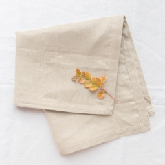 Orangic Linen Hemstiching Napkins Table Dinner Placemats