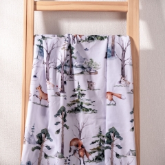 Custom Print on Cotton/Lycra Jersey Fabric | 95% Cotton 5% Spandex | Animal Prints