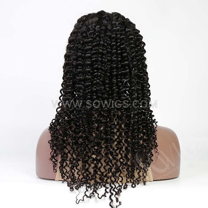 Deep Curly U Part Wigs  V Part Wigs 130% & 300% Density 100% Unprocessed Virgin Human Hair Natural Color