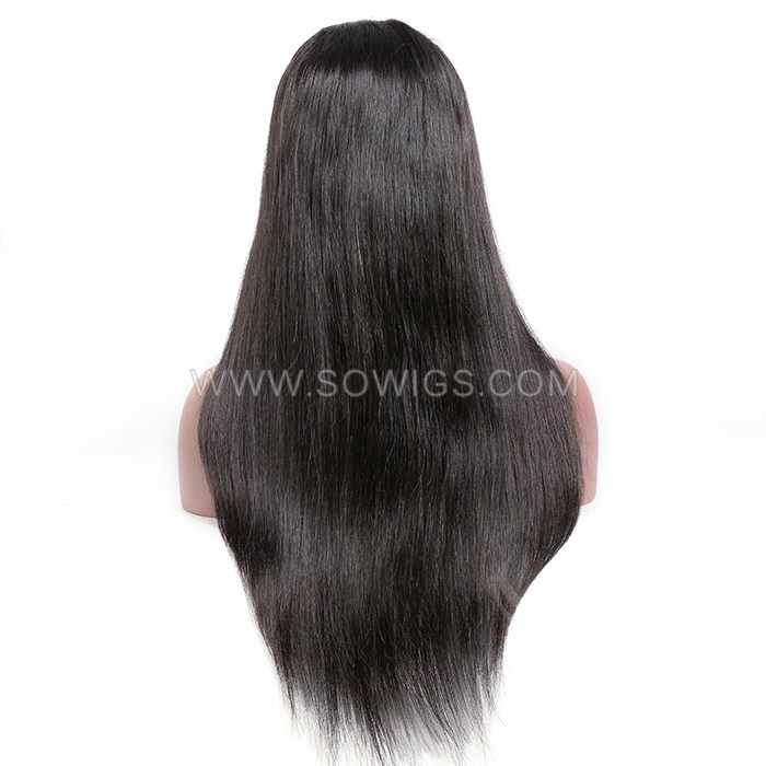 Straight Hair U Part Wigs  V Part Wigs 130% & 300% Density 100% Unprocessed Virgin Human Hair Natural Color