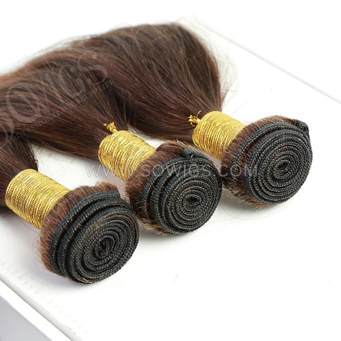 【9 hairstyle】Color Hair 1 Bundle 12-30inch 100% Virgin Human Hair Extension