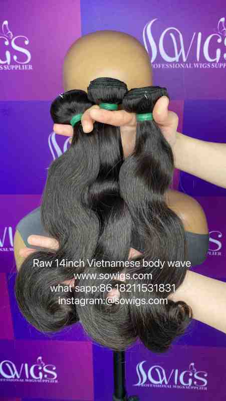 1 Bundle Pure Raw Vietnamese Hair 100% Unprocessed Human Hair Extension Natural Color