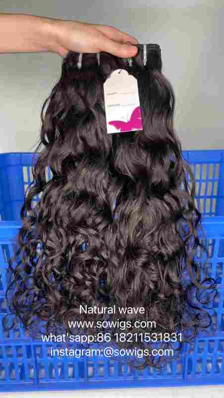 Sowigs 12A Top Natural Wave Virgin Hair 1/3 Bundles Deal
