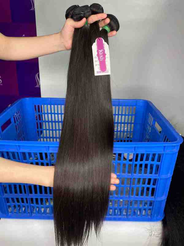 1 Bundle Pure Raw Vietnamese Hair 100% Unprocessed Human Hair Extension Natural Color