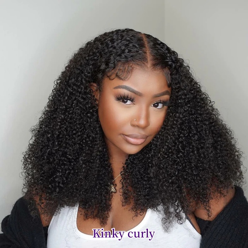 5x5 HD Lace Closure Wigs Glueless Wear Go Lace Wigs Natural Color 100% Unprocessed Human Hair Wigs