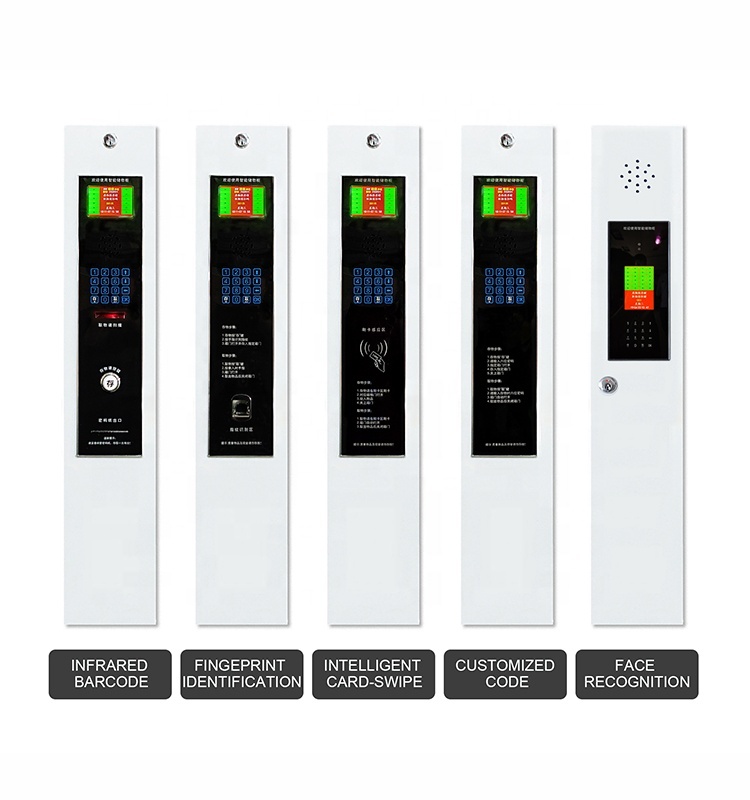 10 Face Recognition Electronic Lockers for Supermarkets and Shopping Malls