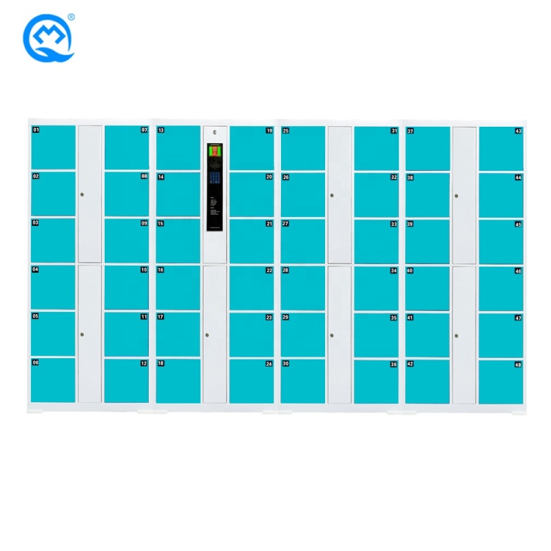Intelligent Cold Rolled Steel Self-coding Identification Locker library / Restaurant Electronic Locker