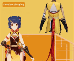 Genshin Impact Xiangling Cosplay Costume (Budget)