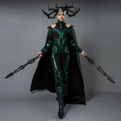 New Thor:Ragnarok The Goddess of Death Hela Cosplay Costume mp003792