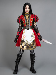 Best Alice: Madness Returns Royal Dress Cosplay Costutme Oline Store mp000099