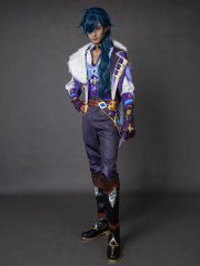 Genshin Impact Kaeya Alberch Cosplay Costume C00266