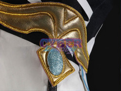 Ready to Ship Genshin Impact Traveler Lumine Cosplay Costume Upgraded Version C02895