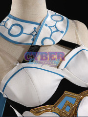 Ready to Ship Genshin Impact Traveler Lumine Cosplay Costume Upgraded Version C02895
